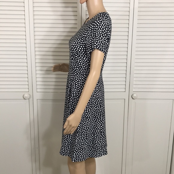 Kate Spade Spot Ponte Dress Jazz Things Up Size 8 - Picture 12 of 13